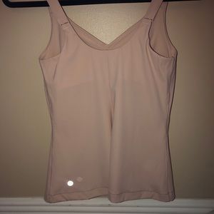 Lululemon Adjustable tank with bra size 6